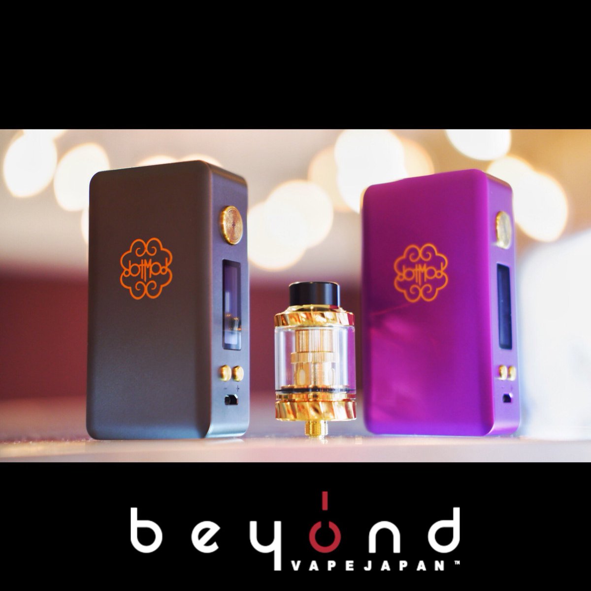 BeyondVapeJapan's tweet photo. 【🦏再入荷情報🦏】
✨DotMod✨から限定カラーの本体とクリアロの再入荷です🥴

『DotMod』
・Dotbox 75W
Purple ( Limited Edition )
Gunmetal ( Limited Edition )
https://t.co/vnq2bX4qJi
・dotTank［24mm］3.5ml
https://t.co/U9iFNwHJaQ
商品詳細&amp;購入はBeyond公式web🤩

#dotbox75 #dottank24 https://t.co/ANjQ8ZqTDT