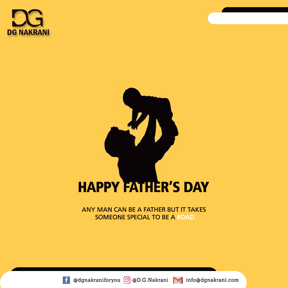 nakrani_g's tweet photo. Any man can be a father but it takes someone special to be a Dad. #HappyFathersDay
.
#DGNakrani #FatherDay2020 #ILoveYouDad #Creative2020 #ManPower #ManPowerIndustry #Vadodara https://t.co/3eQN9ZFbPC