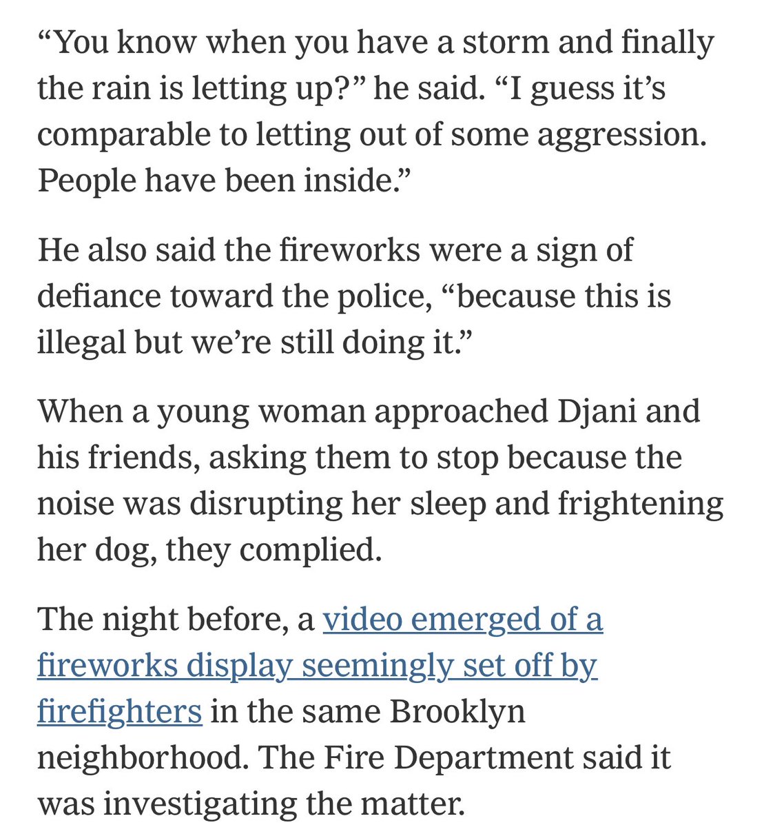 So in NY, at least, opinions seem split.