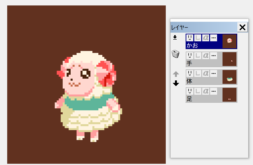 Asaha Brvflame ちゃちゃまるくんのレイヤーは今確認したらこんなかんじになってました T Co 64yr4wehdt Twitter
