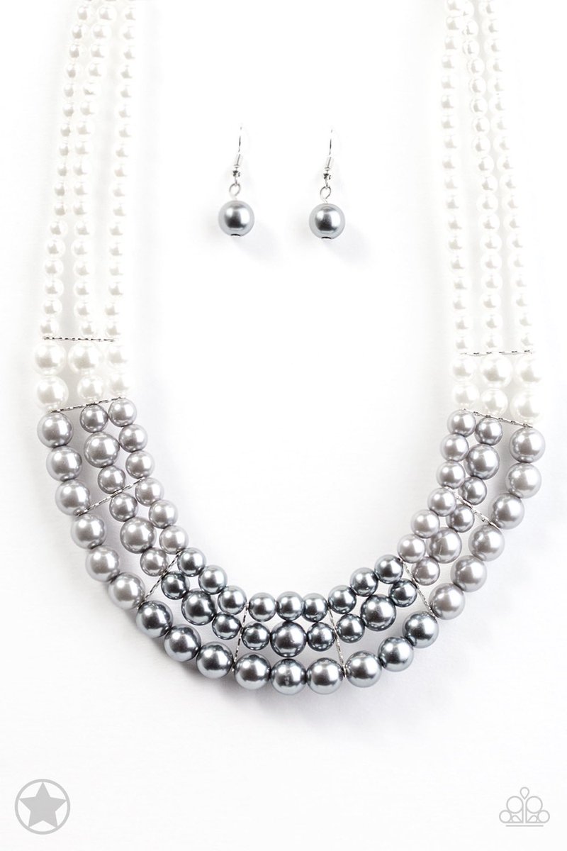 VIBlacDiamond's tweet photo. White, Silver &amp; Gunmetal Pearl Necklace... Pre-Order Now...
https://t.co/iQWGp3yRY4 https://t.co/O1WJz66XEb