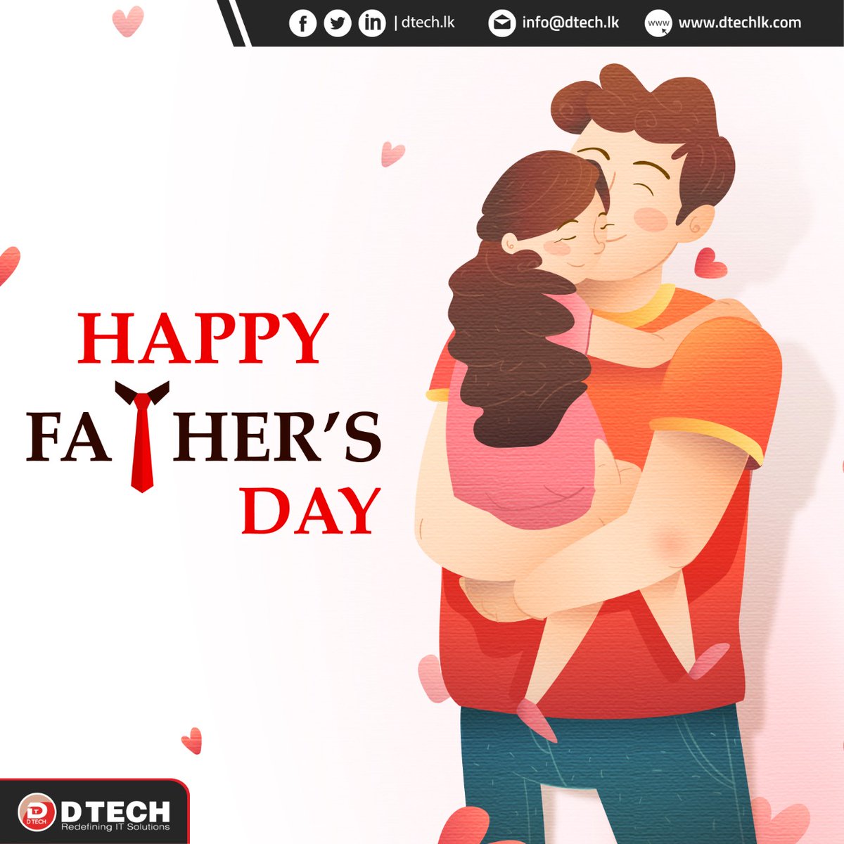 DTechsl's tweet photo. I have learned everything required to live a good life from you! Thank you for always being there dad! 
Happy Father’s Day!

#DTech #DsiSasmsonGroup #fathersday https://t.co/srtC7pcnVW