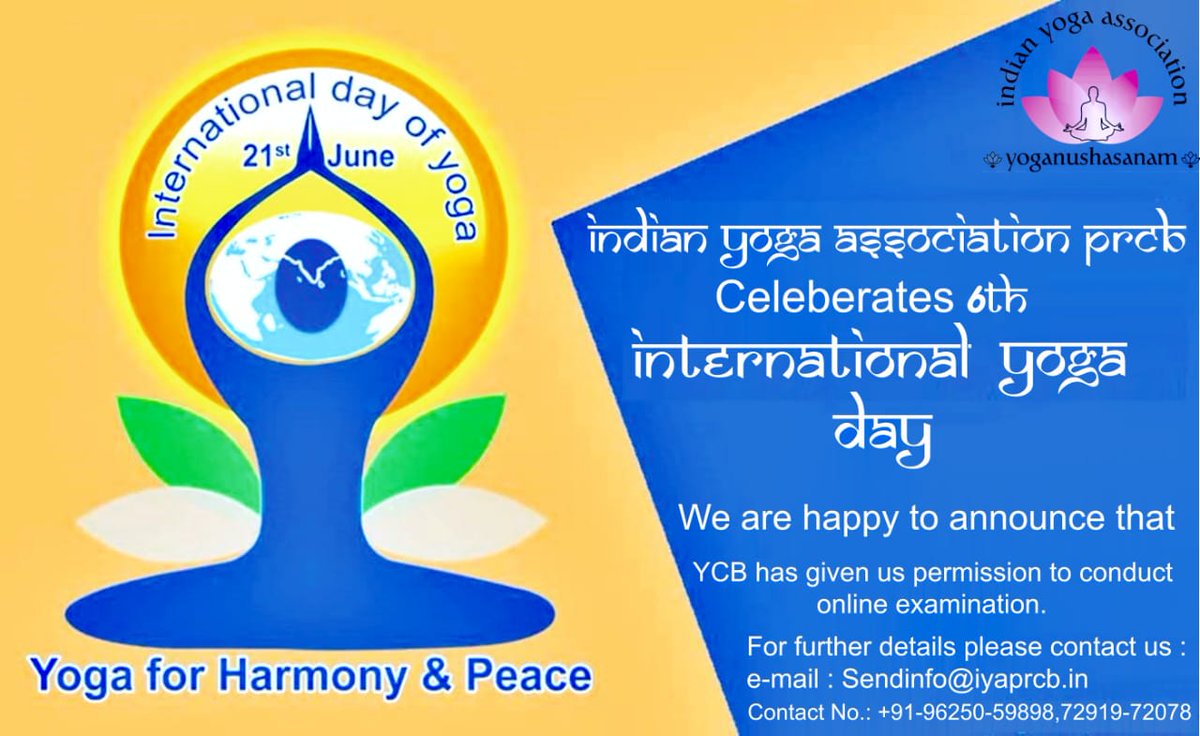 IYAPrCB's tweet photo. #idoyogaathome #ministryofayush #CYP2020_India #yogacertificationboard #YogaForAll #yoga https://t.co/ht5hbPxHWN