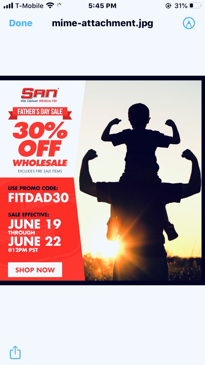 “Behind every great daughter is a truly amazing father.” For a limited time get Dad an extra 30% off on our entire line of Dad centered Supplemnts #fathersdaygifts #fathersdaygiftideas #father