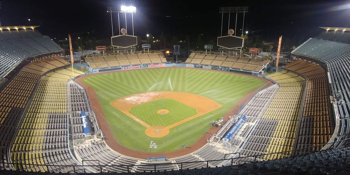 - Dodger Stadium.