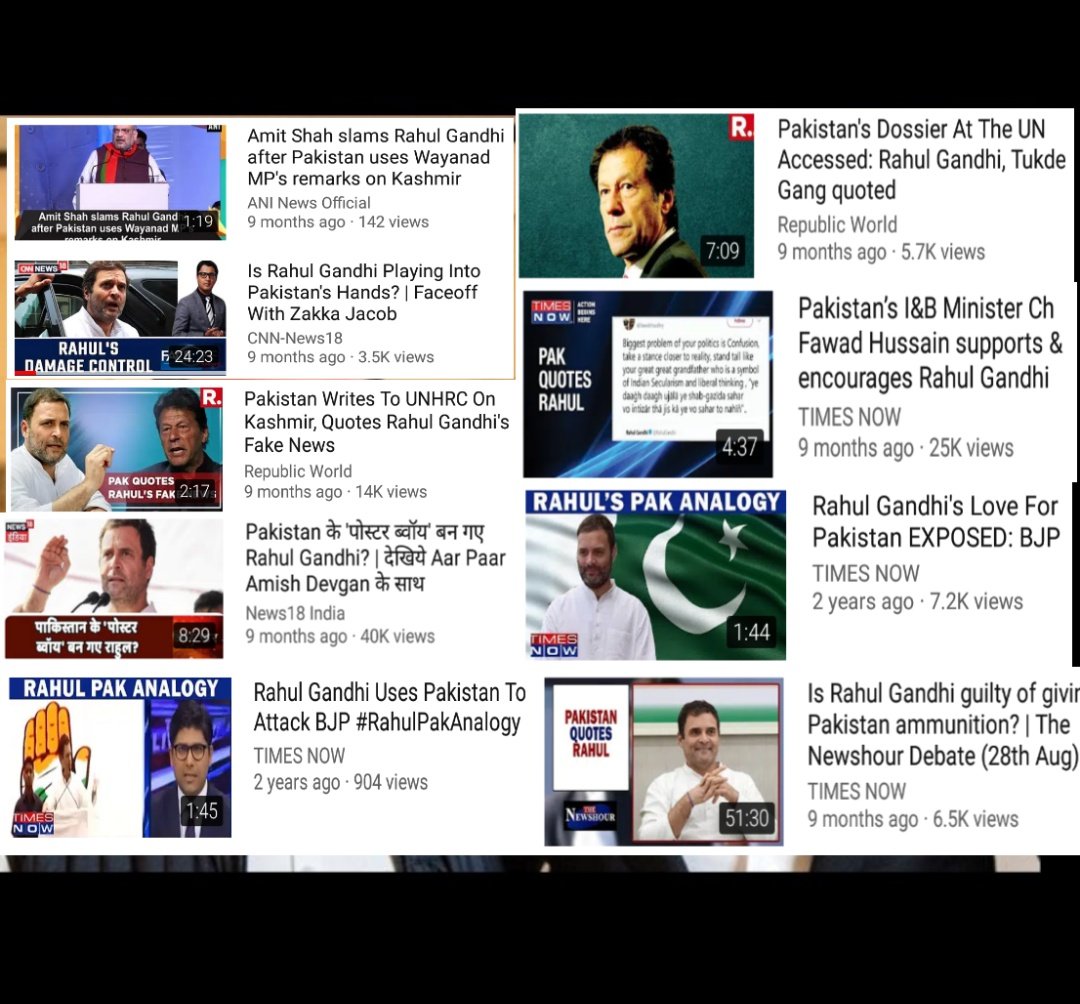 Amitabh_Singh84's tweet photo. When Pakistan used RG's remarks on Kashmir.

Indian Media : RG -Pakistan's Poster Boy , RG-Pak conspiracy , RG's Love for Pakistan

When China is using Modi's remarks on Laddakh.

Indian Media : Modi's Strong message , Modi Roars , Rahul insults Army. 

#Dalal_Media
#Boycottmodia https://t.co/6k5reJkg6J