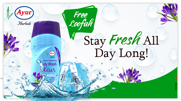 ayur_herbals's tweet photo. Daily hustle leave the body full of sweat and other impurities. Ayur Herbals Tulseem Moisturizing Body Wash with Kesar has been specially designed to cleanse such impurities leaving you fresh.
Shop online at: https://t.co/6gGGmR2sPT
#bodyshower #bodywash #bodywashes #bodycare https://t.co/Mmrp6EzGPz
