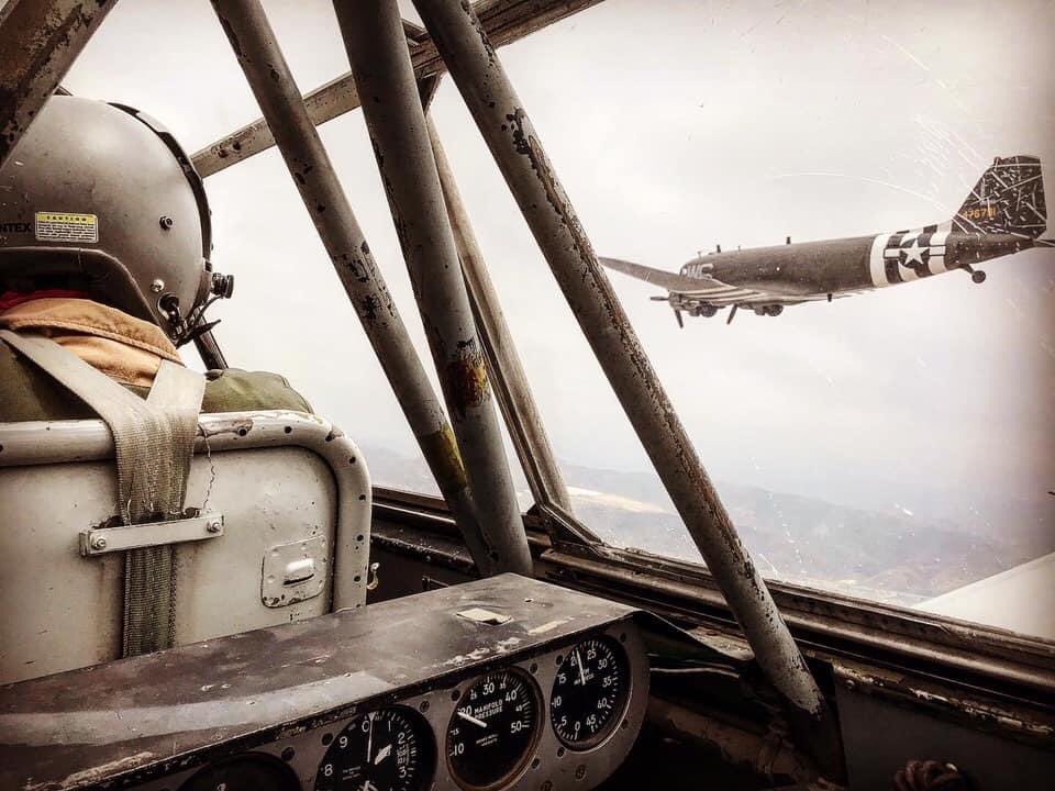 Some pics from today’s memorial flight for Maj.Gen. Lyons. Photo credit to Suzanne Damgaard