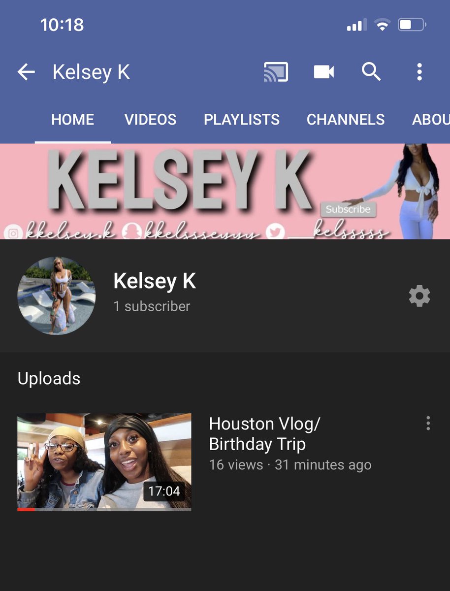 ___kelsssss's tweet photo. So I just started a YouTube channel guys. I would love for y’all to check it out. Make sure to like, comment, and subscribe. Link in bio. Thank you in advance❤️#blackcontentcreator https://t.co/yMDepS2Il7