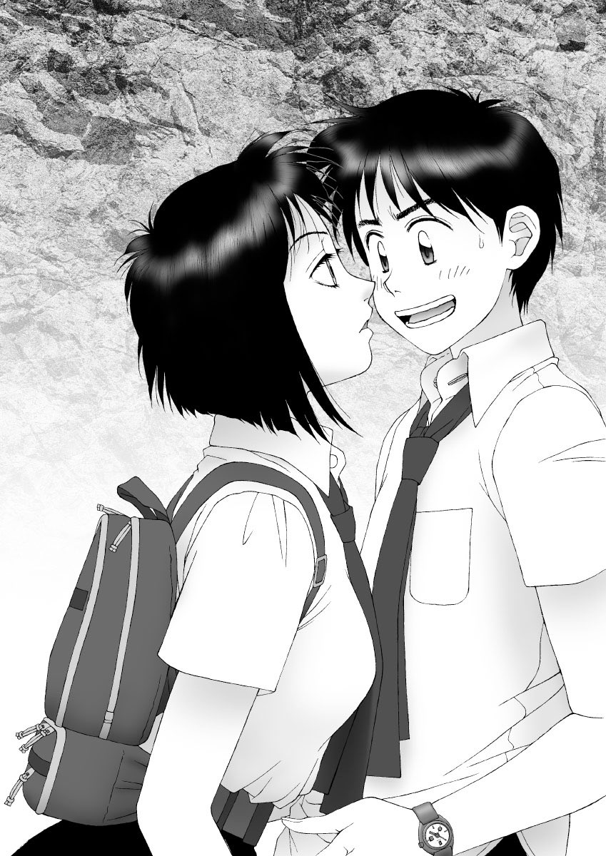 😱ホラー注意!

愚作「かごめかごめ」から台詞フキダシ擬音無し絵その,15
この頃あたりからフキダシや擬音を別に描いて後で合成し始めたのですが、バックのテクスチャーの貼り方が別レイヤーに分けてないので悪あがき修正が大変なのです_φ(T▽T;) 