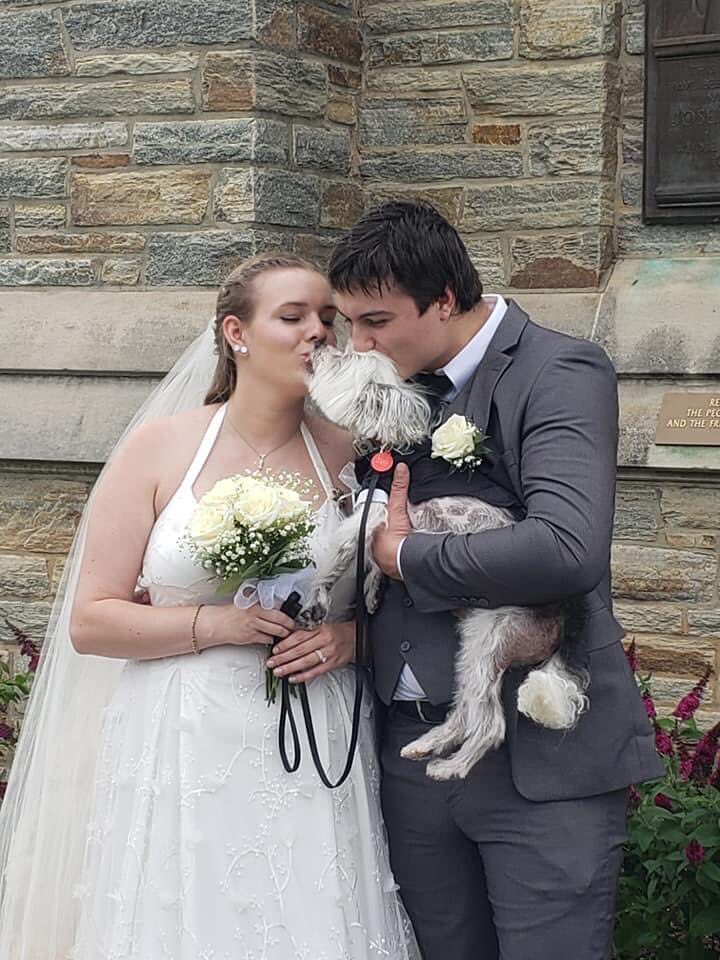 elizasmith96's tweet photo. Today we wed 💕 thank you to everyone for their love and support! https://t.co/5ijYSqL821