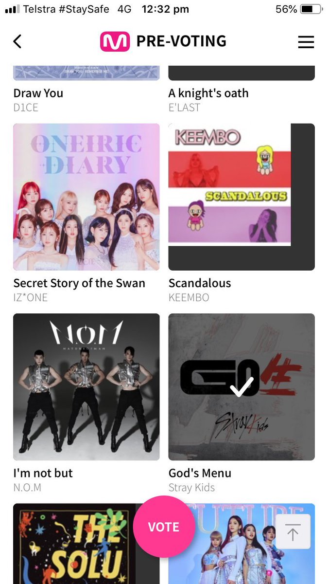 stays! don’t let this discourage you, we can do it. don’t forget to vote for gods menu on whosfan, idolchamp, and mwave!! and stream on navertv :) we got this!!!!