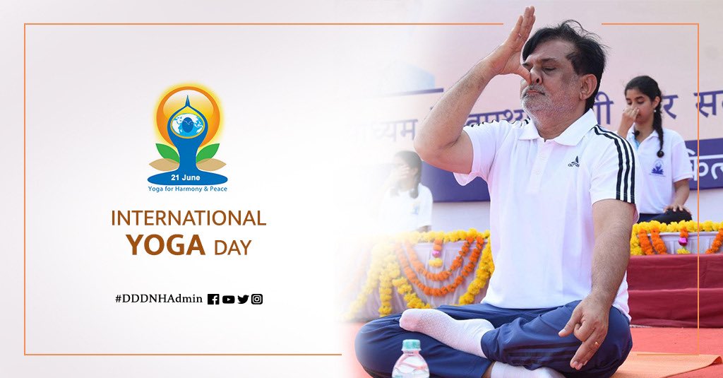 prafulkpatel's tweet photo. Happy #InternationalYogaDay2020 to all, Yoga is a “Journey of the self through the self, to the self”, it eliminates stress &amp; increases immunity. Let’s all celebrate #Yoga and experience the physical, spiritual, and emotional joy of practicing it #IDY2020. https://t.co/fQQwayfL2k