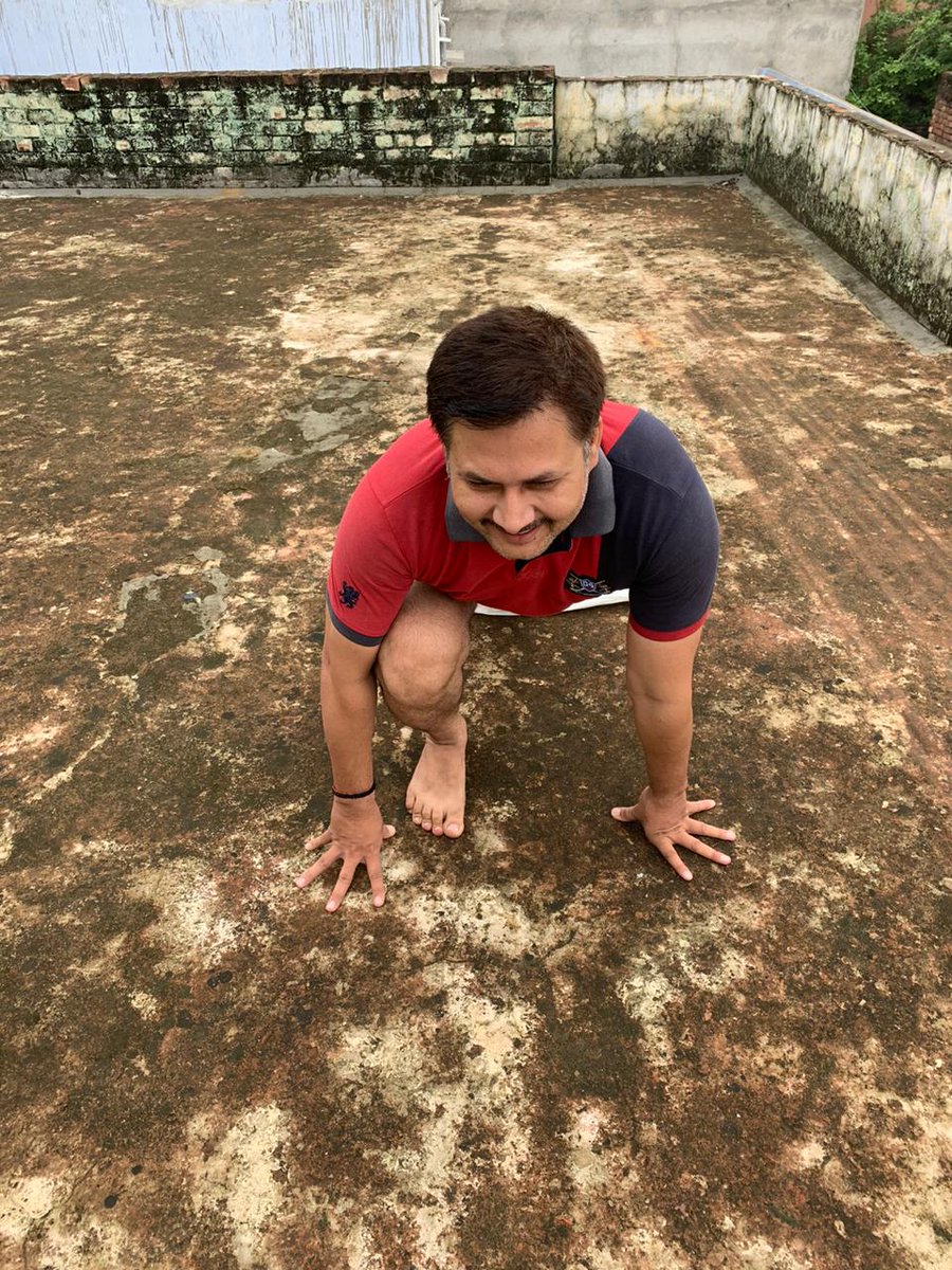 Avinash78683033's tweet photo. #CSCPeYoga #IdoYogaatHome https://t.co/AiMXJom9Jq