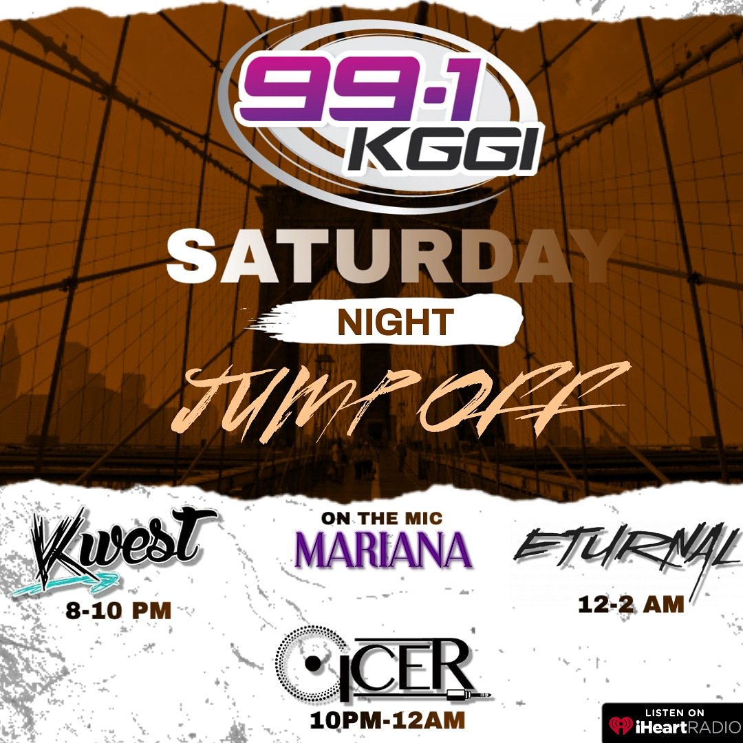 Yoooooo! We are in the mix until 2am The Saturday Jumpoff Crew is on your airwaves live and direct!!!