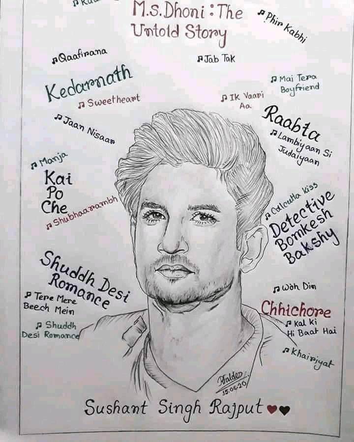 JesikaRajput's tweet photo. #justiceforSushanthSinghRajput 
#ArrestMurdererOfSushant 
You are always alive in our heart..ever nd forever
@itsSSR https://t.co/Kfqr4OyYZp
