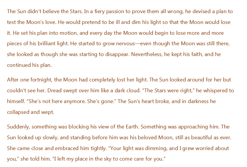 The_Pug_Addict's tweet photo. Here's my contribution piece for #ArcanumDays #SunfireMorning : A mythical Sunfire love story about how the Solar Eclipse (AKA Ring of Fire) came to be.
#thedragonprince #TDP #sunfireelves #sun #moon https://t.co/AdeQVBmL8O