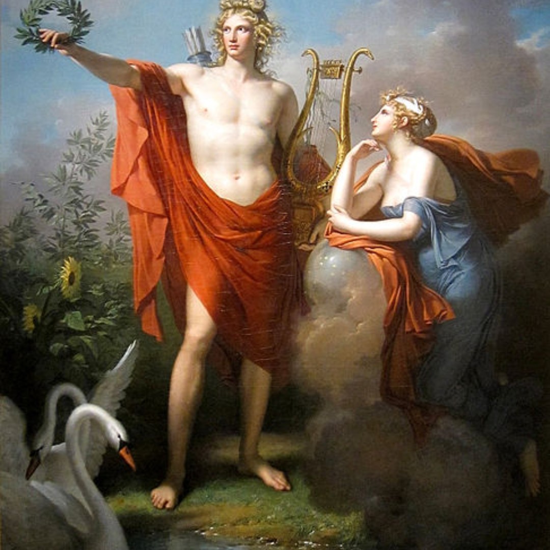 avalonia's tweet photo. The #Solstice has passed, but we continue to celebrate the #God of the #Sun. This is a favourite painting of #Apollo - #GodofLight, #Eloquence, #Poetry and the #FineArts & #Urania, #Muse of #Astronomy by #Meynier 1700's
Share your favourite Sun God image & tag us for #reshare! https://t.co/YrOuZsZ1Mn