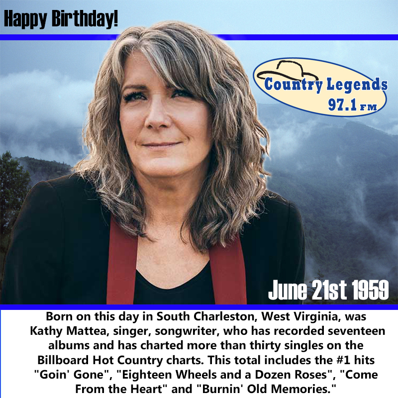 Happy Birthday Kathy Mattea !
 