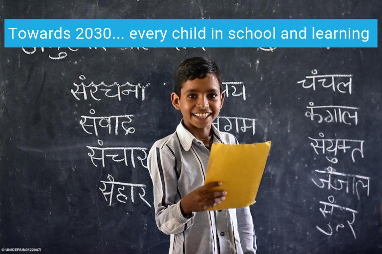 UNICEF Education tweet media