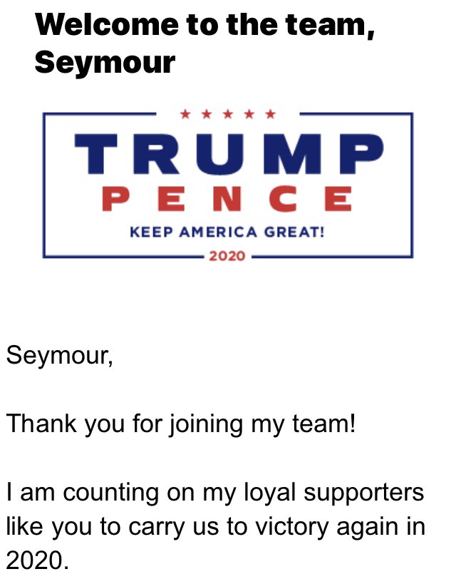 I personally reserved two tickets for Seymour Butts. ✊🏽 #TrumpRallyFail