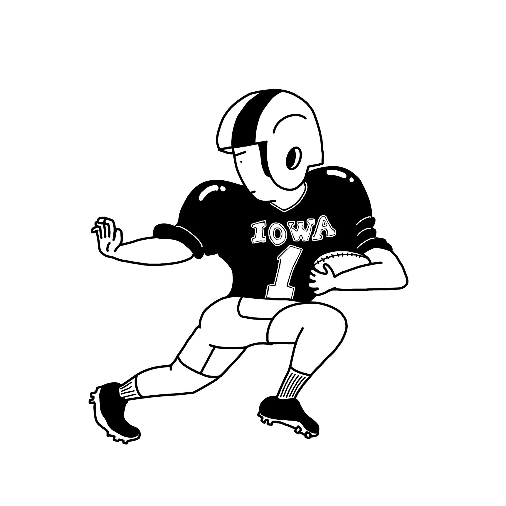 44nollie アメリカンフットボール シンプルイラスト クリエイター イラスト好きな人と繋がりたい お洒落好きな人と繋がりたい ファッション アートワーク 絵が好きな人と繋がりたい イラスト Beamst かわいい 大学 デザイン アメフト 絵描き