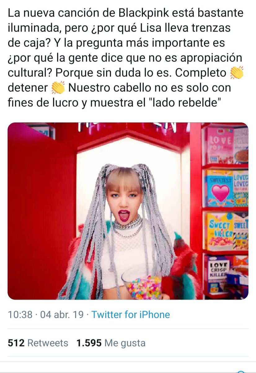 ♡ Las integrantes han usado trenzas de caja, que muchos han pedido apropiación cultural. el grupo también ha declarado que están al tanto de esto. Sin embargo, continuó con las trenzas.