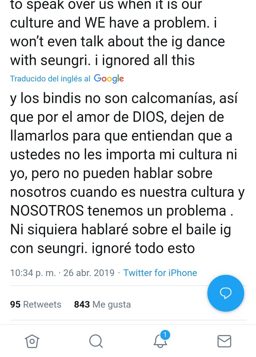 Voy a dejar unos comentarios abajo de personas que se ofendieron por esto (+)