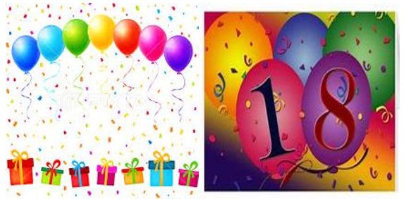 It's a Sunday morning shout out to...Tia, Finley, Pavel,  Gethin and Carys.  Our Megastars are Alula and Harry who are 18 today. Happy Birthday everyone!