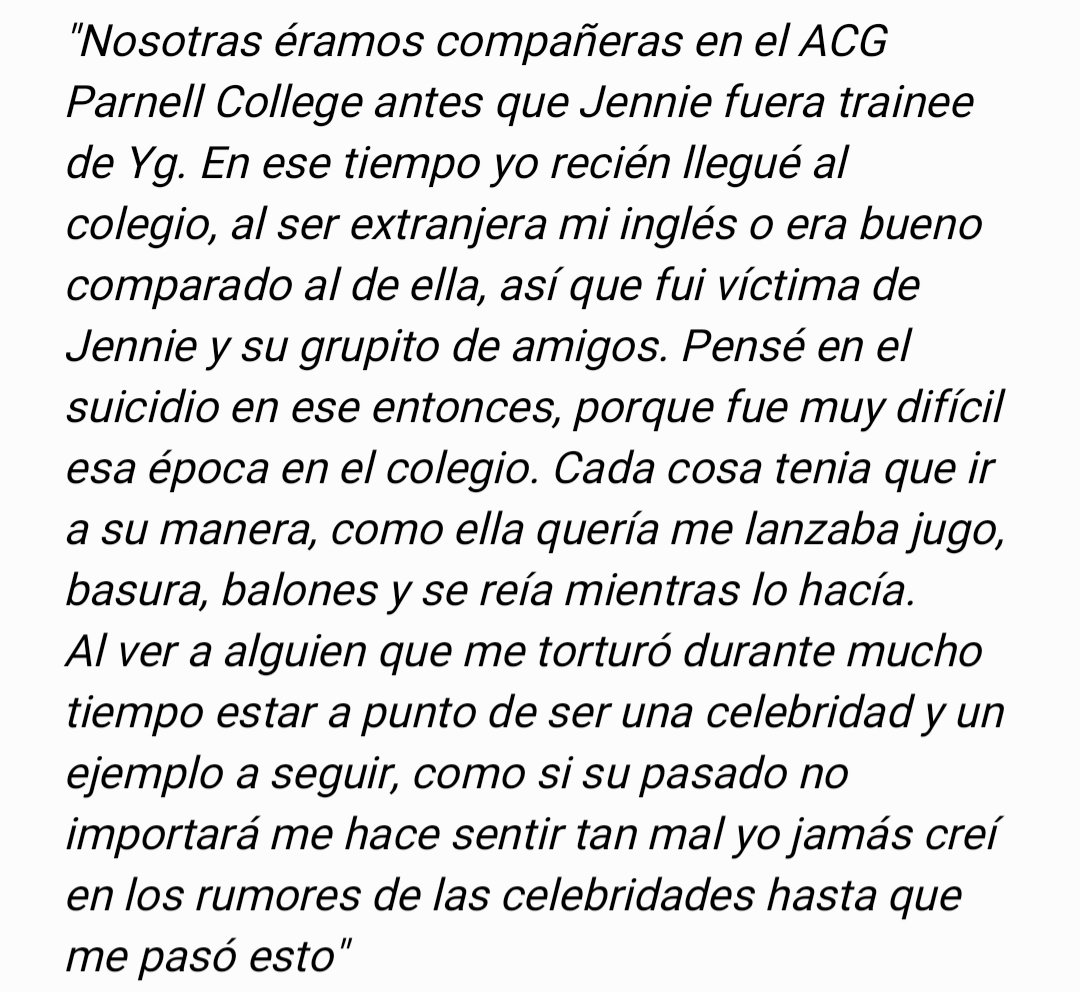 (+)Ella habló después de haberla reconocido en tv.