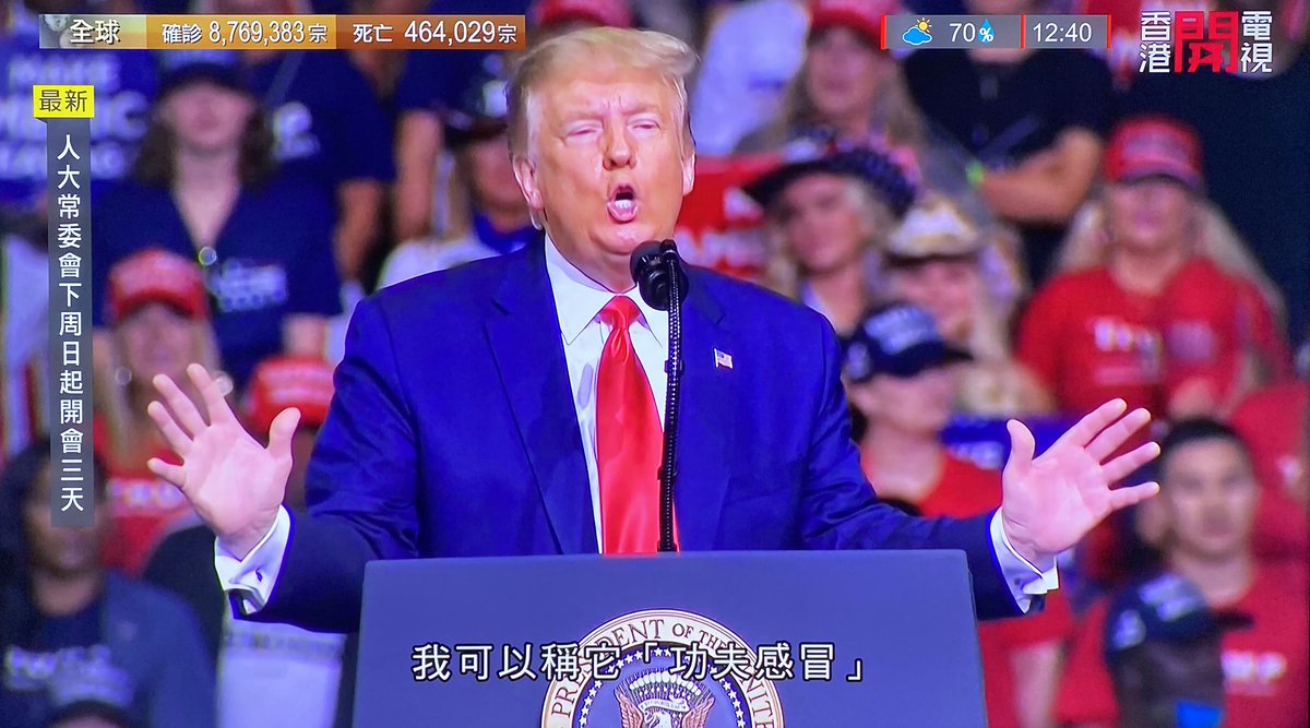 KevinJai8073's tweet photo. Kung Fu Cold🤣
I like this adjective by @realDonaldTrump https://t.co/21xGcNHrPd
