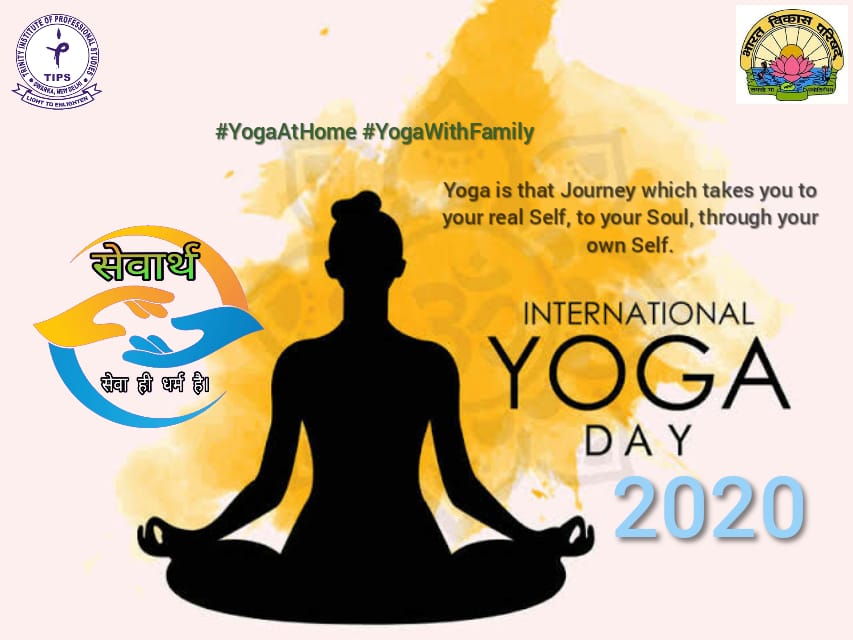 SevarthS's tweet photo. SEVARTH,Social society of TIPS Dwarka &amp; Swami Vivekananda Branch of Bharat Vikas Parishad(BVP) wishes you Happy International Yoga Day . 
.
.
.
#Yoga #InternationalYogaDay #YogaAtHome #YogaWithFamily 
#sevarth https://t.co/OwIRYL2JIk