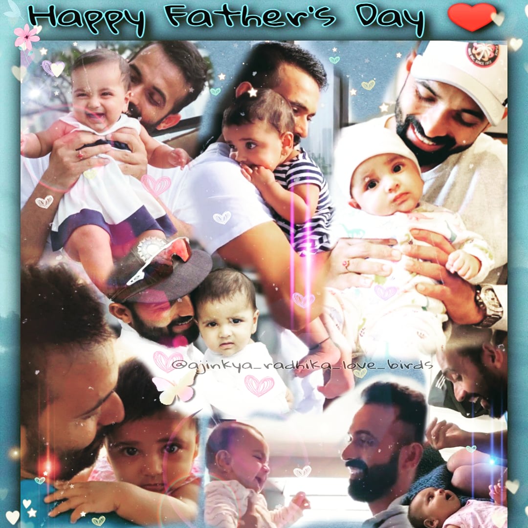 AjinkyaRFC's tweet photo. Happy Father's Day @ajinkyarahane88 ♥️😘
#FathersDay https://t.co/9yOn1FS5Dn