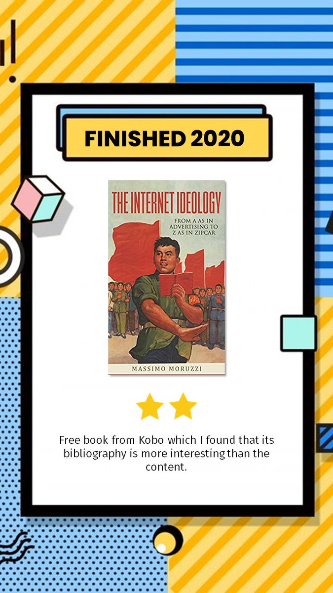 94. The Internet IdeologyGratisan dari Kobo yang rupanya cukup menghibur juga -  https://www.goodreads.com/review/show/3402840308