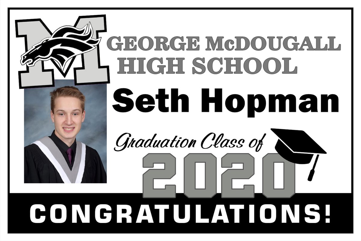 GMHSMustangs's tweet photo. Congratulations Teigan and Seth! #GMHSGraduation2020 #MustangPride #RVSed #GMHSGrandMarch https://t.co/js71R6arSs