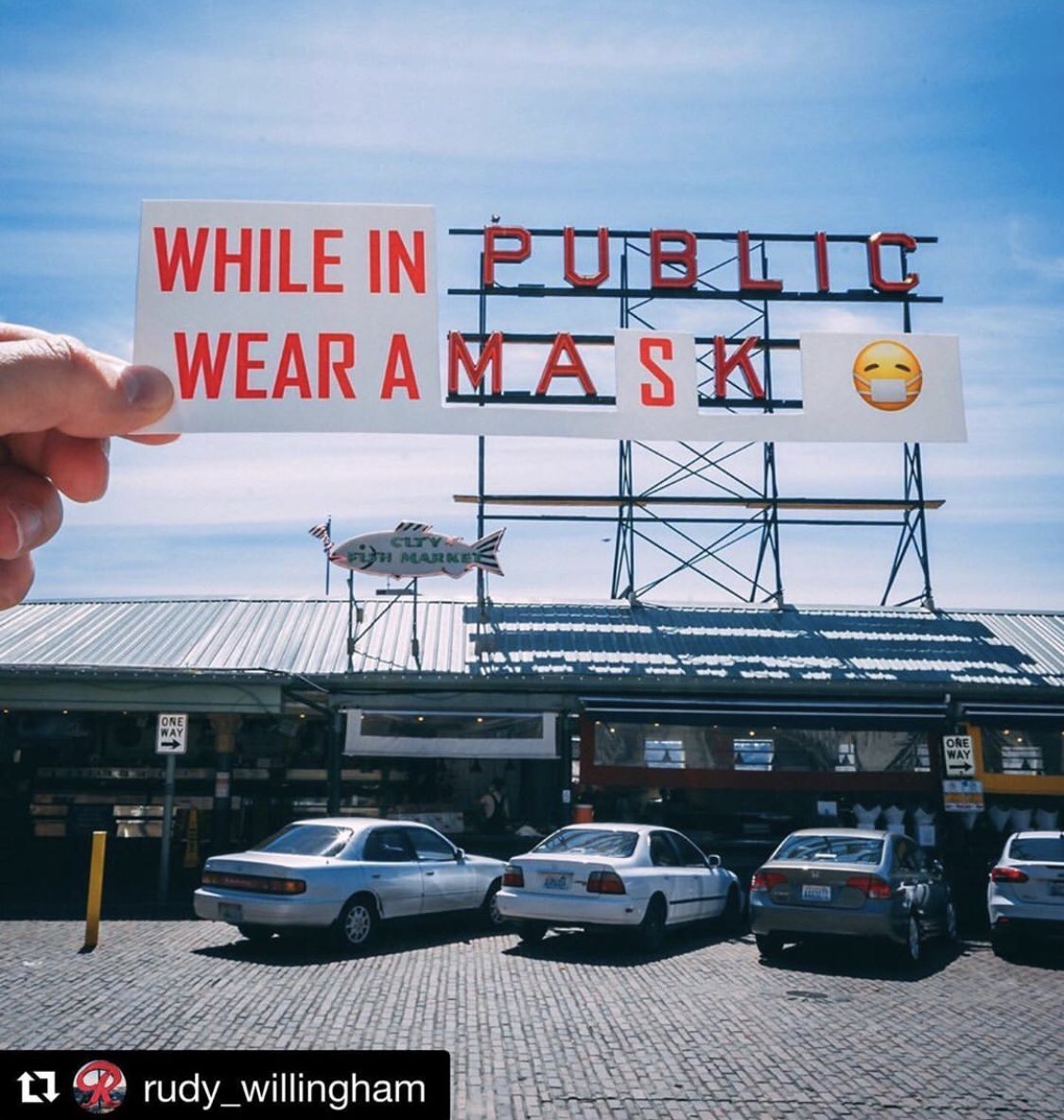 GenTremblaze's tweet photo. We love this message created by #rudywillingham Join us and #WearAMaskWA to help prevent the spread of #covid19 #RestartWA @RestartPartners #RestartSafely #MasksVsVirus #savelivesandlivelihoods https://t.co/fVfa5hVWBK