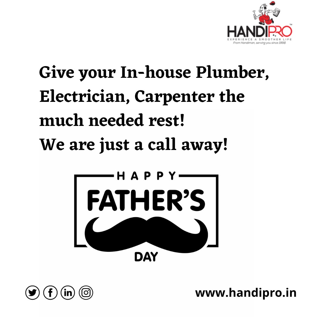 Handipro1's tweet photo. Happy Father's Day to all the dads out there.
#fathersday #happyfathersday #fathersday2020 #happyfathersday2020 #familylove #fatherslove #india #handipro https://t.co/8FKu3k6GRT