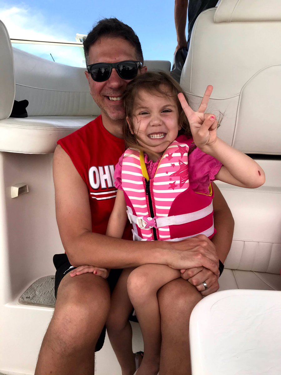 KrissyTaylor's tweet photo. Three very lucky girls get to call @KasperShow “Dad”! The best hands-on, ponytail making, wardrobe coordinating, dad joke telling, sometimes annoying, best hugging dad! You are the perfect balance to this estrogen filled house! We love you today - &amp; everyday! Happy Father’s Day! https://t.co/abgczRUTbm