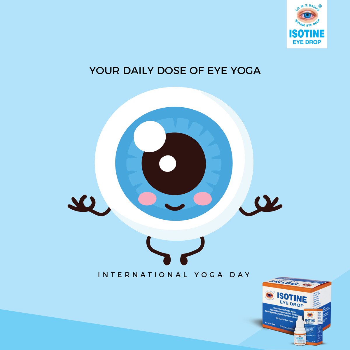 isotine's tweet photo. Isotine Eye Drops, a result of ancient Vedic wisdom like Yoga, to keep your eyes safe, naturally! Get yours now: https://t.co/itBTAWiHMZ
#YogaForEyes

#InternatonalYogaDay #Yoga #YogaDay #EyeYoga #Isotine #IsotineEyeDrops #EyeCare #AyurvedicEyeCare
#AyurvedicEyeDrops #EyeStress https://t.co/BX3y8cEkxy