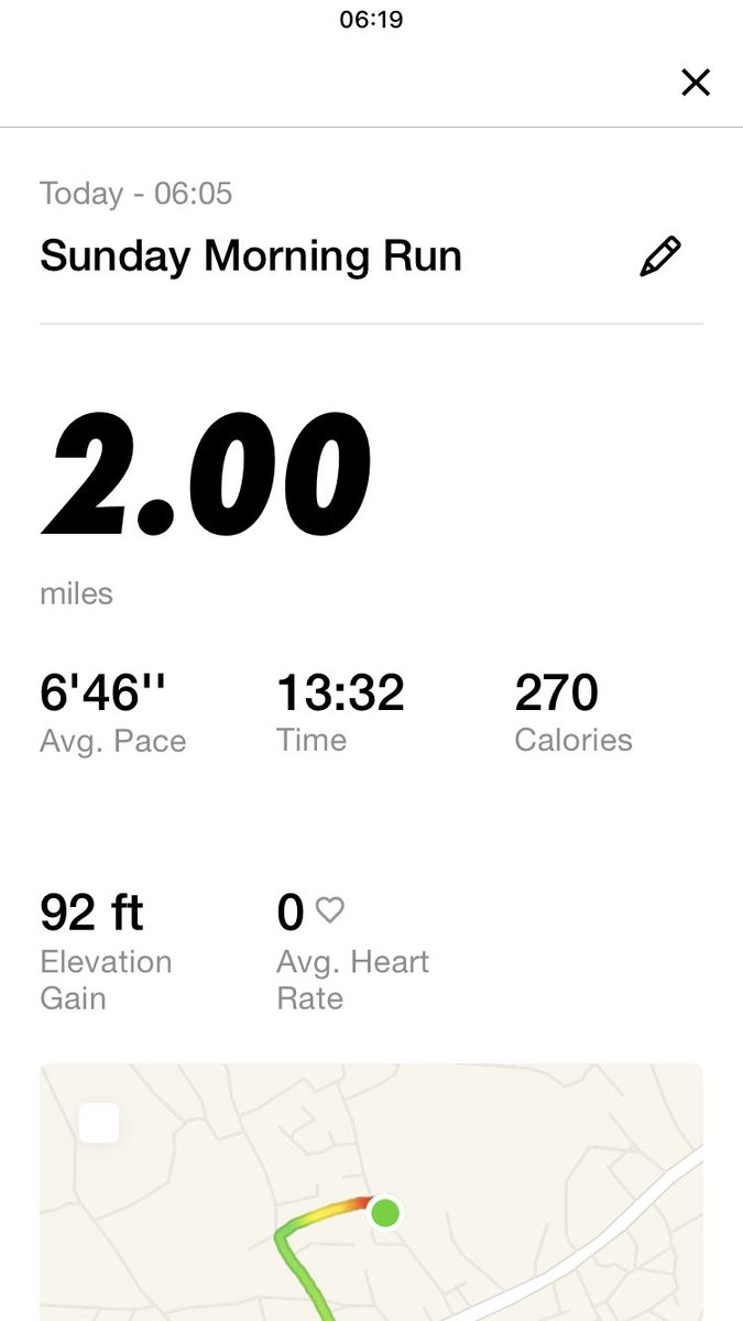 JamezBlak's tweet photo. Super Sunday recovery run. π those times ππΏπ¨ #JuneRunningChallenge https://t.co/6NDvjF0Kur