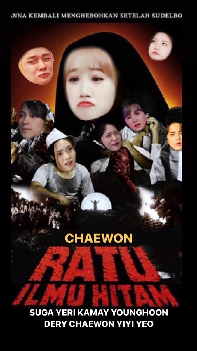 ㅤ
ㅤㅤ
       CHAEWON RATU ILMU HITAM
       DENDAM SEORANG MANTANㅤㅤ                      ㅤ

ㅤㅤ