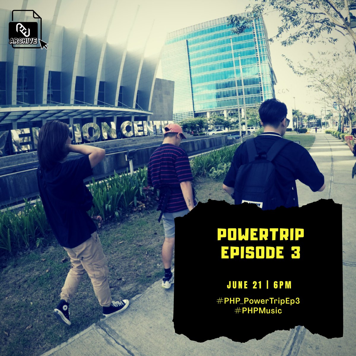 PHParchive's tweet image. Let&apos;s all watch our much awaited PHP&apos;s POWERTRIP EP.3 later at 6PM!

Don&apos;t forget at PHP&apos;s Official Youtube Channel. 

#PHP_PowerTripEp3 
#PHPMusic
@_PHPmusic