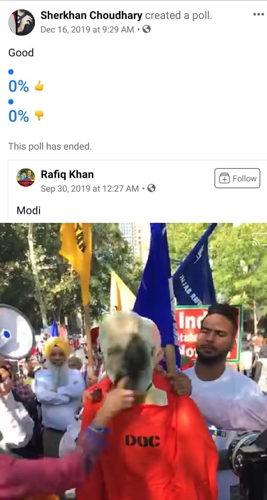 Violent Modi hater