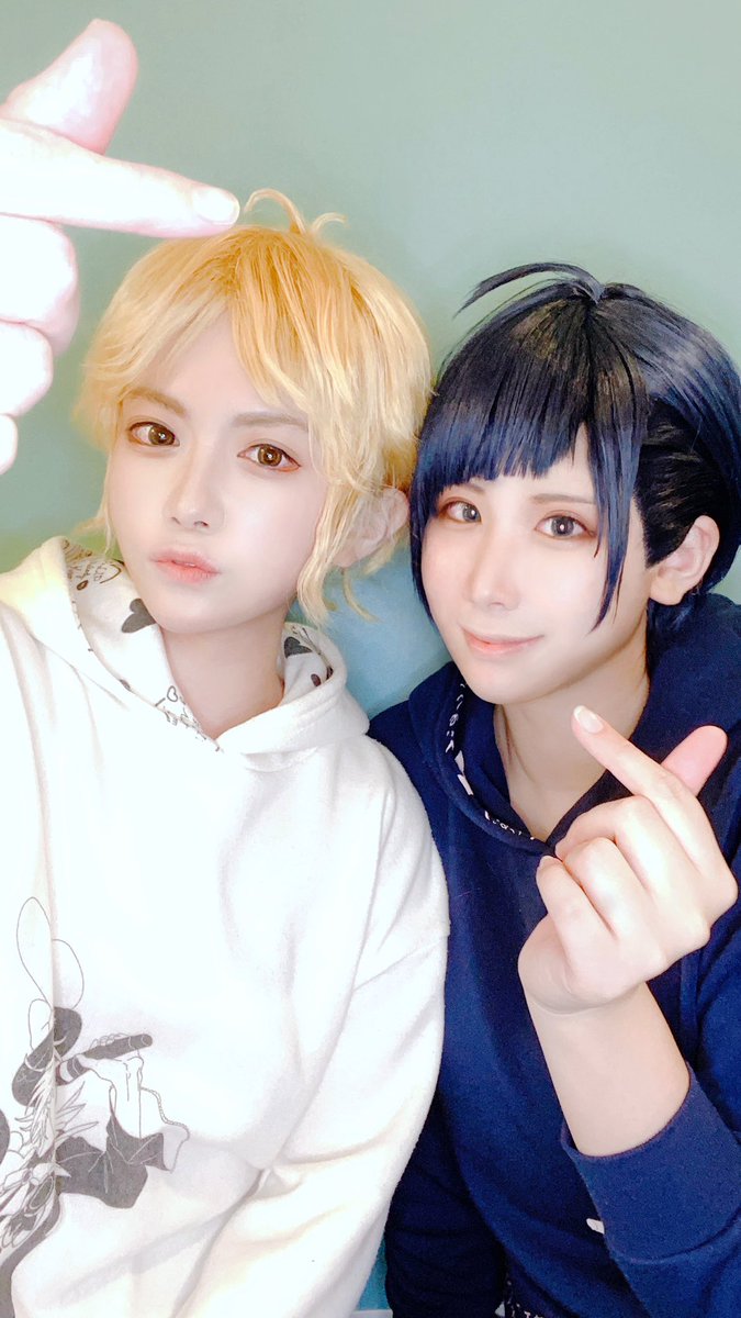きゅー 左 ハニワ垢 Cosplay 捏造衣装 Lip Lip 勇次郎 きゅ 愛蔵 はるた お互いに ウィッグを 交換して いつもと逆転lip Lip 3枚目のポーズ謎 やらないタイプだからポーズ迷子 きゅーコス T Co Yyytz38cvi