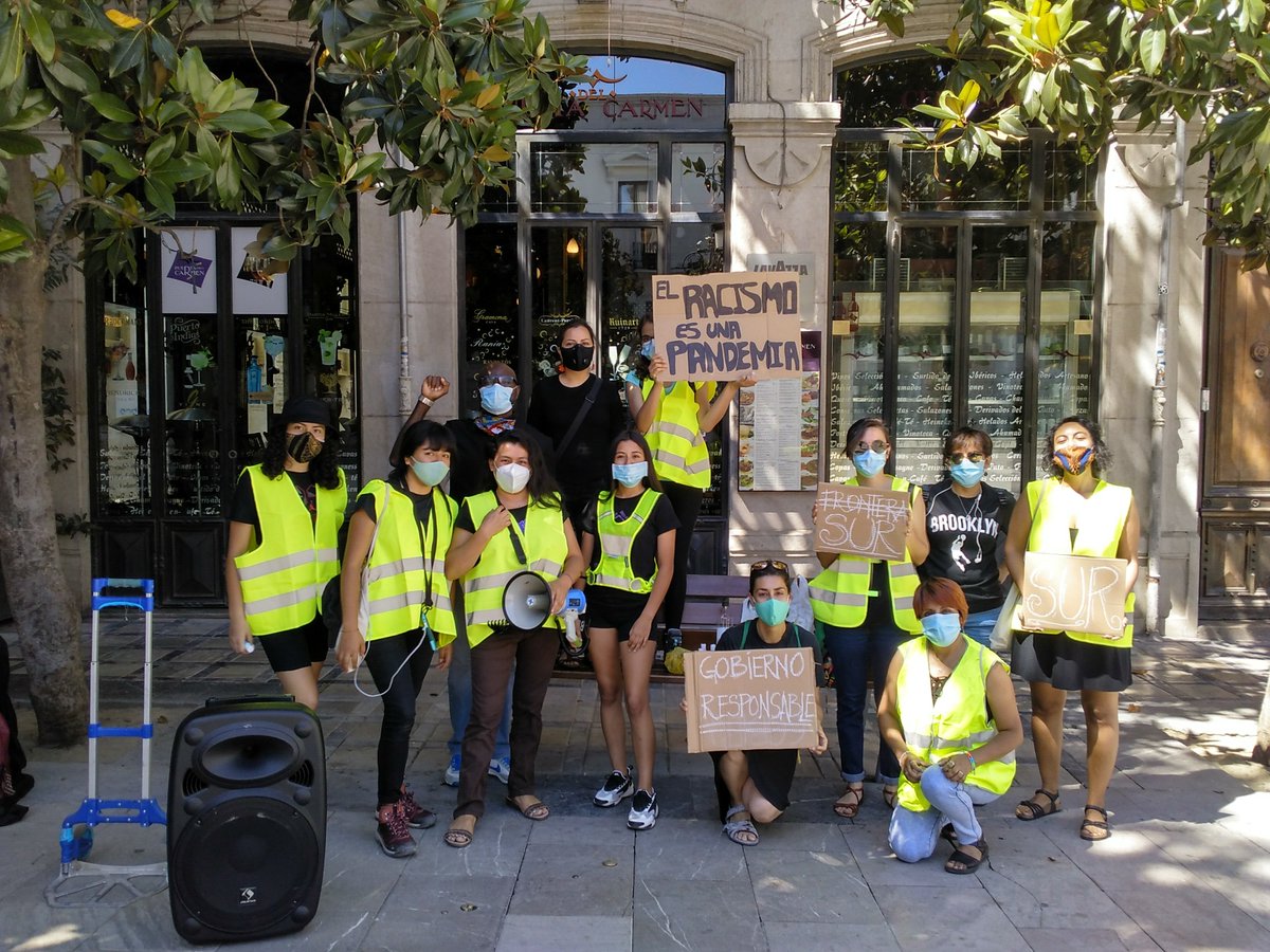 NosotrasGranada's tweet image. Granada, escucha, migrantes en la lucha ✊🏿🥁🔥
#RegularizacionYa #papersforall NO al #racismoinstitucional