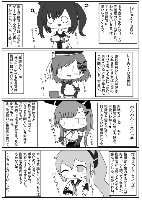 「ゲームやろうぜ!」と言ってみた件
～比較的良心的な嫁シリーズ～

#アズールレーン
#アズレン
#俺の可愛い嫁を見ろ 