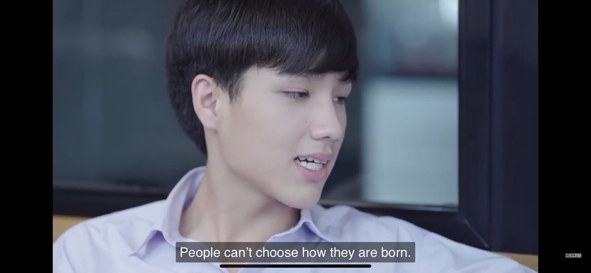 Ianistephen's tweet photo. A thread of some lines from the BL series I have binge watching for quite some time now.
Starting this with a timely, and relevant line from the series “My Tee” to celebrate Pride Month, and acceptance.
#MyTeeSeries
#PrideMonth
#Causeyouremyboy
#acceptance https://t.co/7v01oBNz30