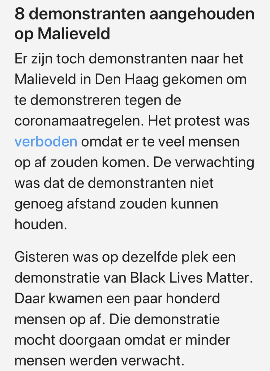 Handhaving op basis van verwachtingen.