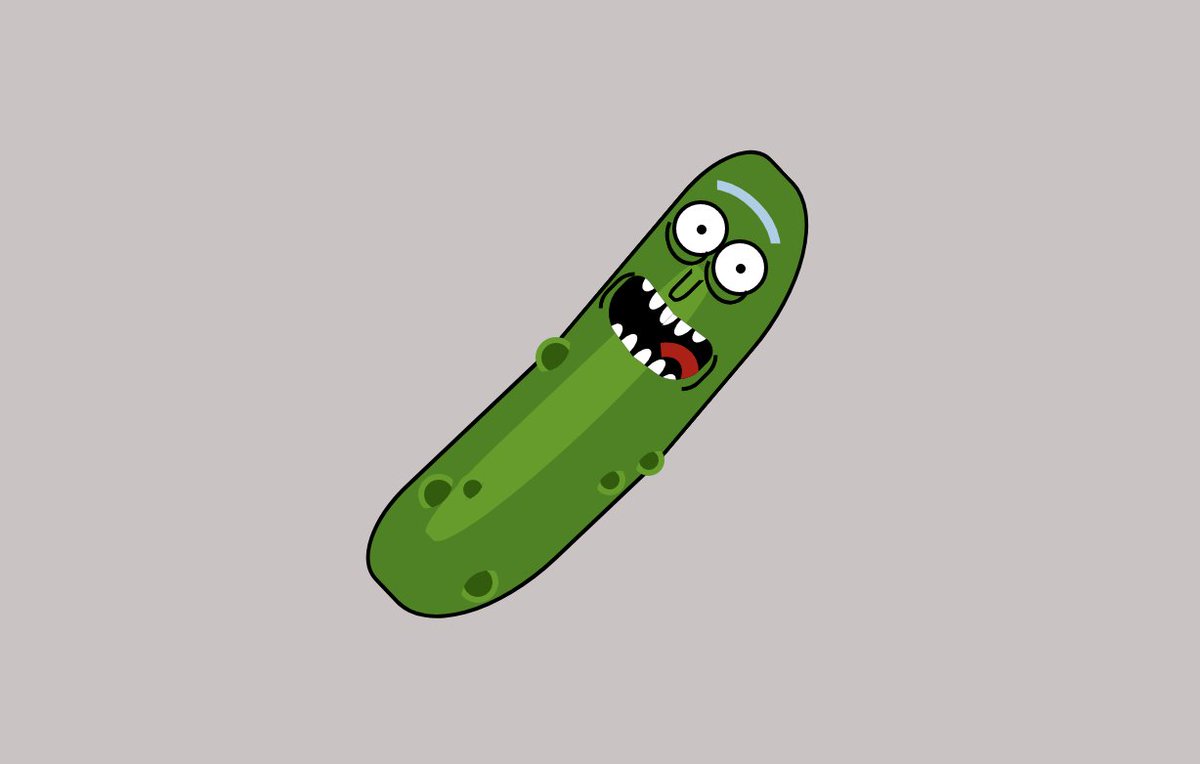 Day 37 is one for all the Rick & Morty fans - Pickle Rick! If you don't watch Rick & Morty, then I guess it's just an out of context pickle with a face  Via  @CodePen  https://codepen.io/aitchiss/pen/jOWBbNO  #100daysProjectScotland  #100daysProjectScotland2020