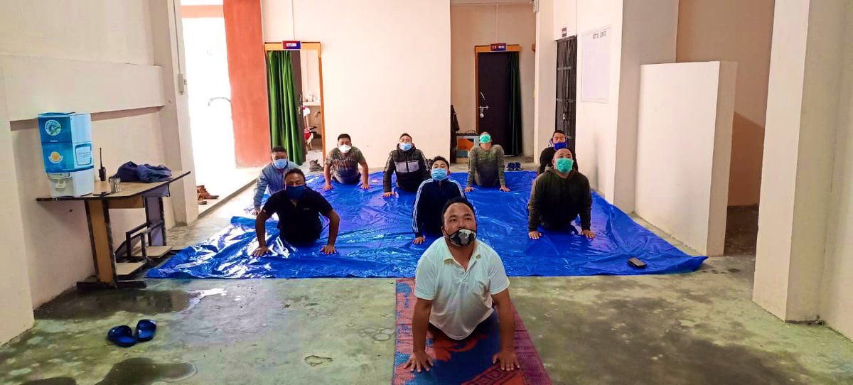 🧘‍♀️ YOGA 🧘‍♂️ 

[Yoga is not a work-out it is a work-in. 
It is the spiritual practice to open up our hearts and focus our awareness so that we can know what we already know and be who we already are.]